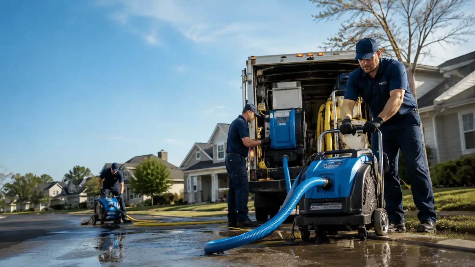 Flood Damage Cleanup in Peck, MI